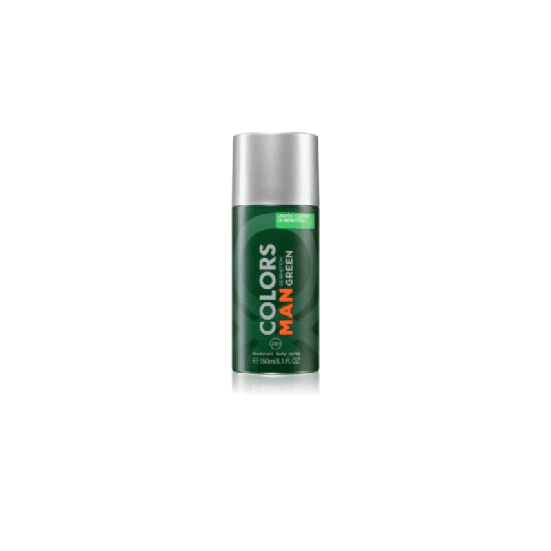 United Colors of Benetton Man Green Deodorant Spray
