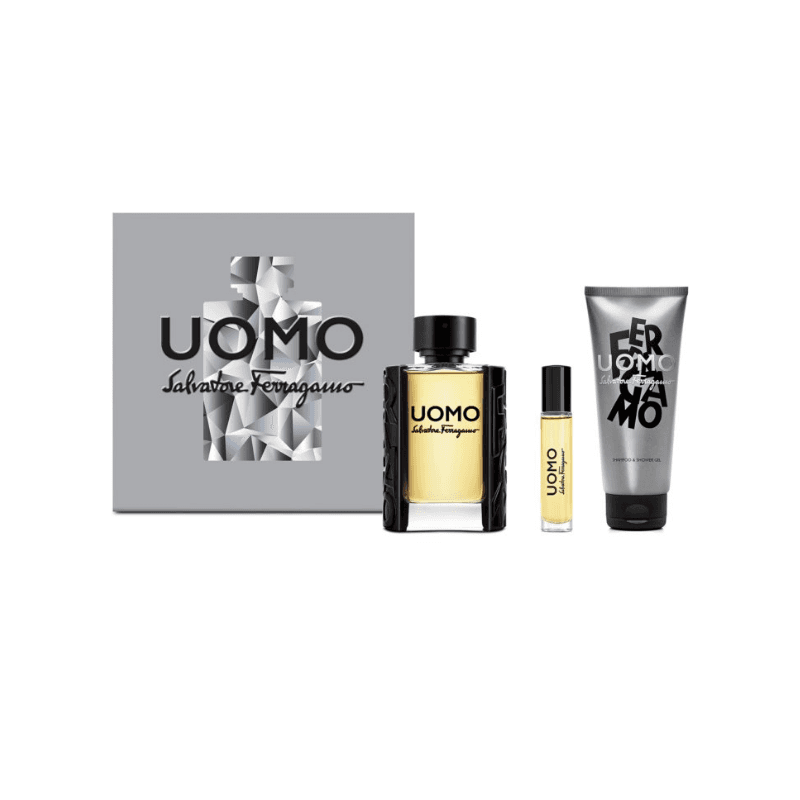 Salvatore Ferragamo Ferragamo Uomo SF Set (EDT100ml+SSG100ml+PS10ml)